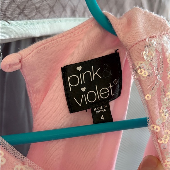 Charming Pink Lace Kids Dress - Picture 2 of 6